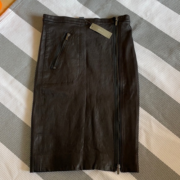 J. Crew Dresses & Skirts - J.crew 100% leather Pencil skirt with tags